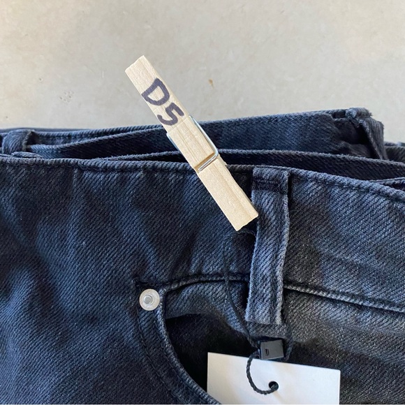 NWT Peachy Den The Jenn Jeans Tobacco black low rise trendy y2k sexy size large - Picture 10 of 11